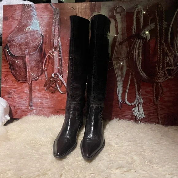 Davos Gomma OTK leather boots - Picture 3 of 13